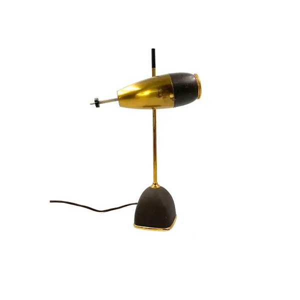 577 brass table lamp (1960s), Lumi Milano image