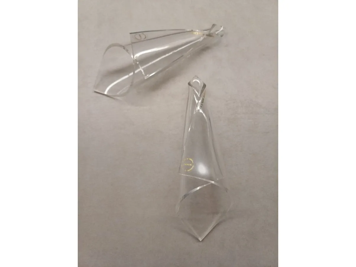 Tanino vintage transparent methacrylate cone (1980s), image