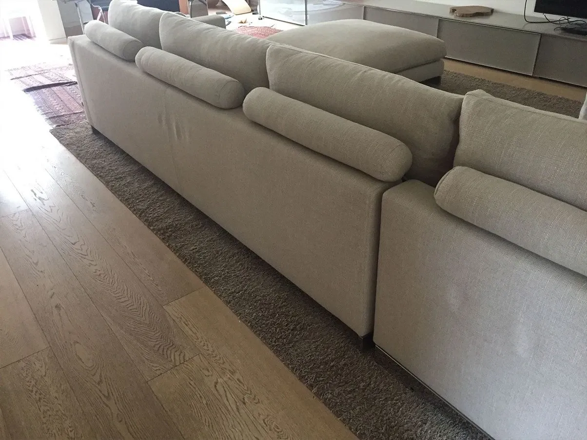 Reversi corner sofa with ottoman, Molteni&C 1