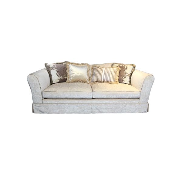 Monet 2 seater sofa with removable cover (white), Bruno Zampa image