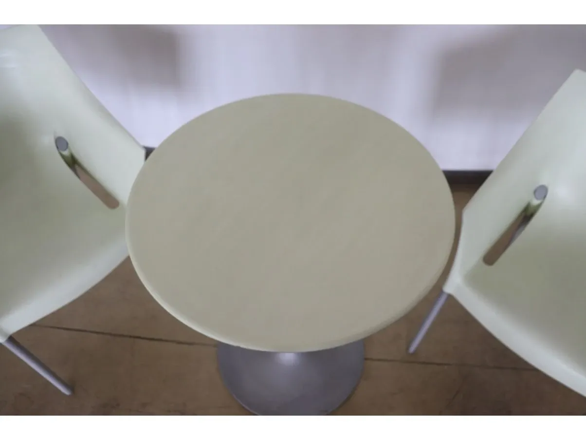 DrNo Tisch-Set mit 2 Sesseln von Philippe Starck (90er Jahre) 1