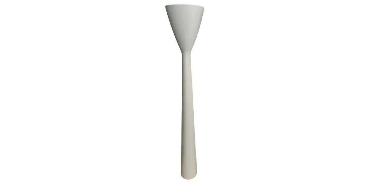 White Carrara floor lamp image