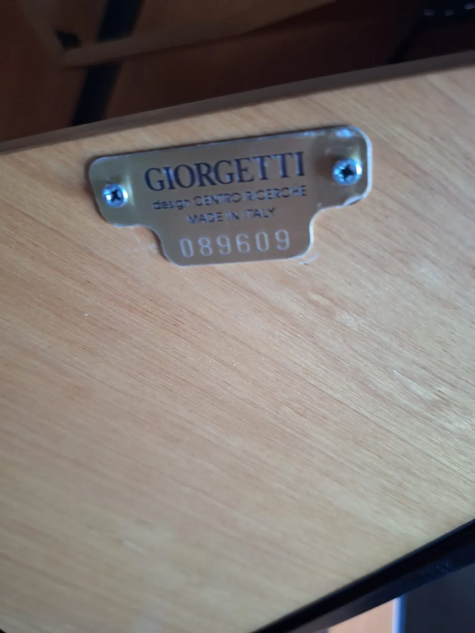 Poltrona pieghevole Matrix in legno, Giorgetti 1
