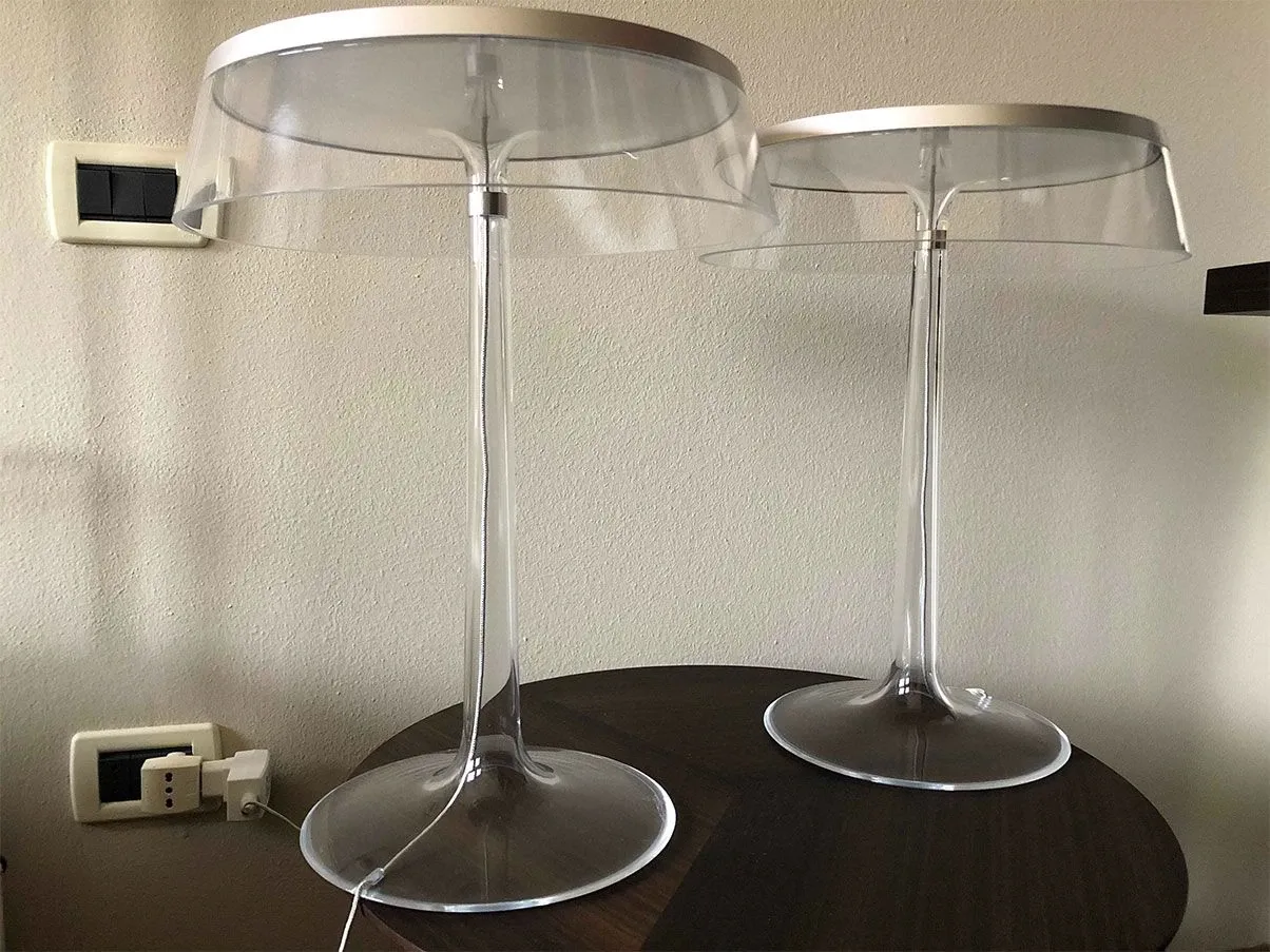 Set 2 lampade da tavolo Bon Jour di Philippe Starck, Flos 1