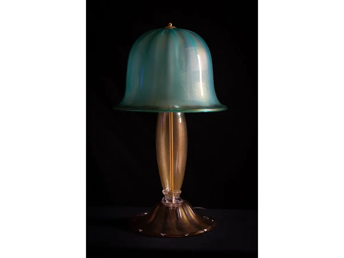 Murano blown glass table lamp, Nason&C 2