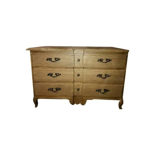 Vintage style chest of drawers in oak wood, Design Bu Us image