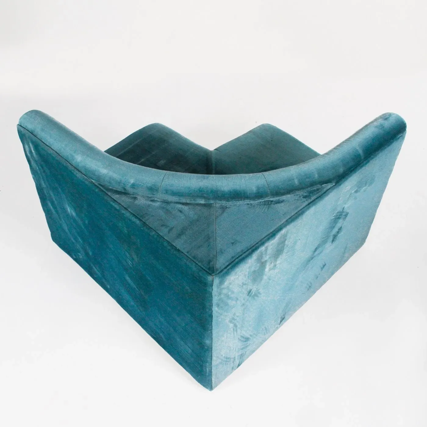 7-module corner sofa with original fabric (90s) 4