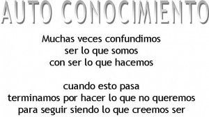 Autoconocimiento