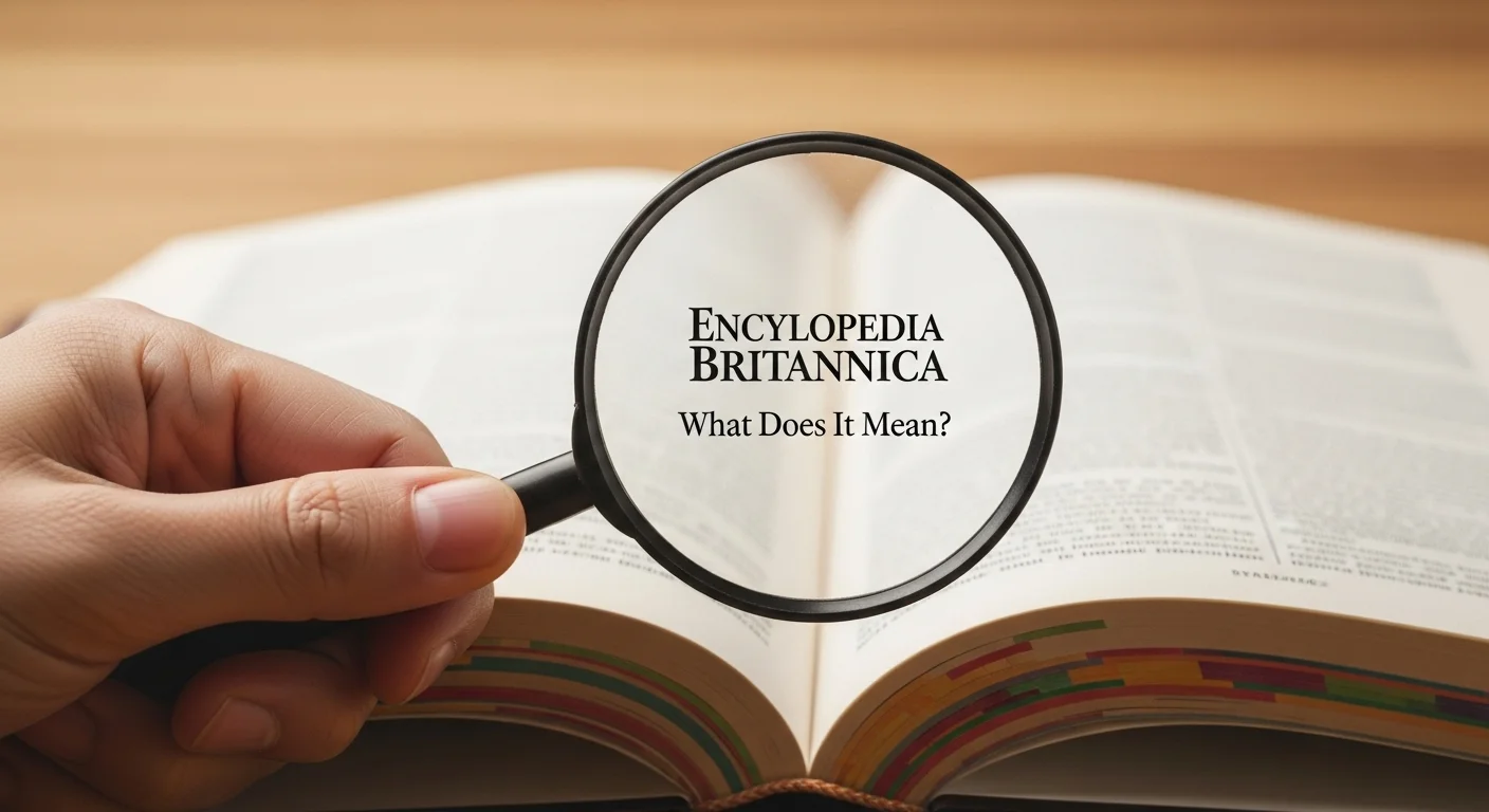 Explicación visual de qué significa y qué quiere decir Enciclopedia Británica