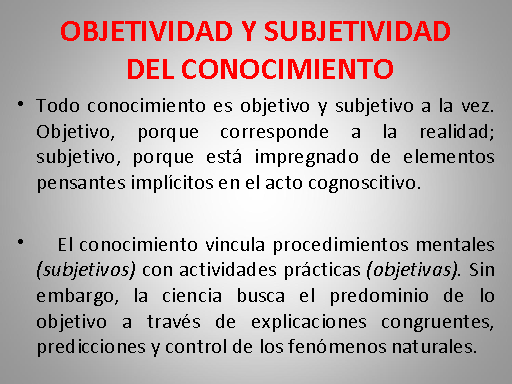 Subjetividad