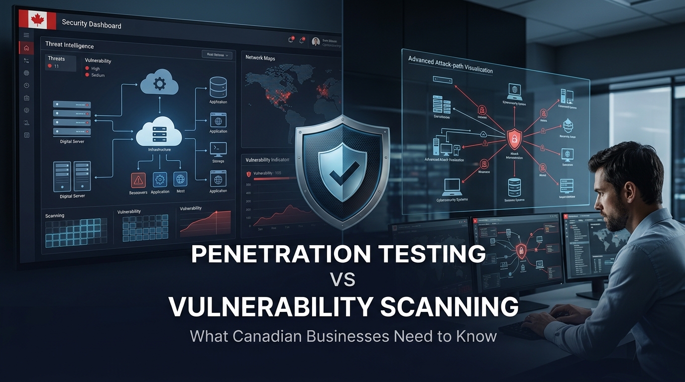 Penetration Testing vs Vulnerability Scanning: A Canadian Business Guide