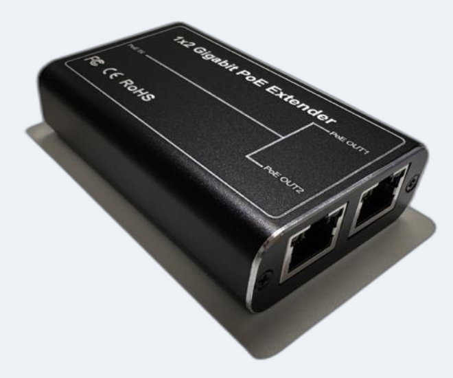 1x2 Gigabit PoE Extender
