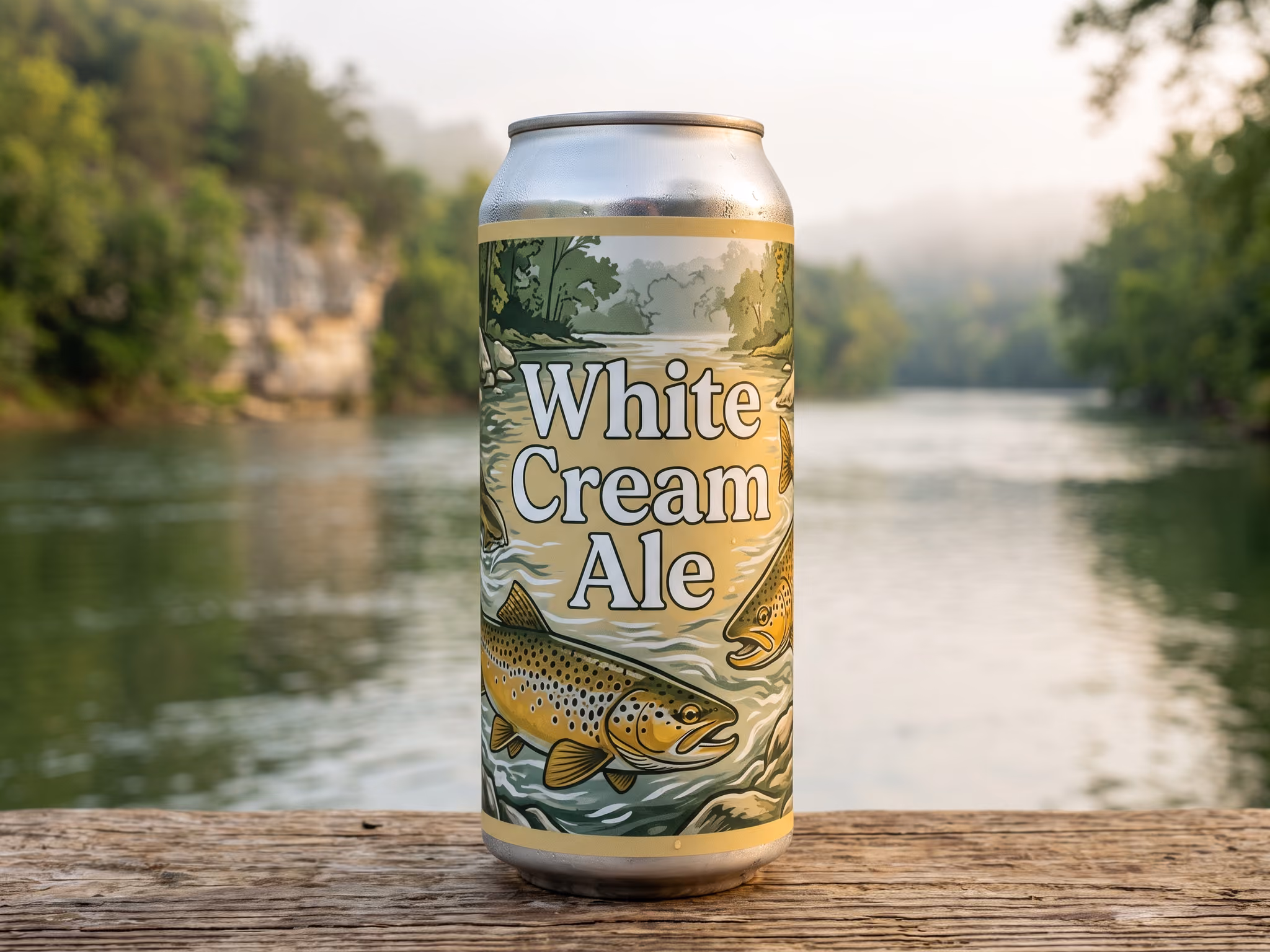 White Cream Ale — a river beer by Derek Leavitt