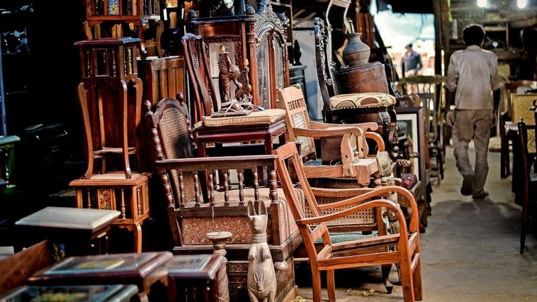 Kirti Nagar Furniture Market