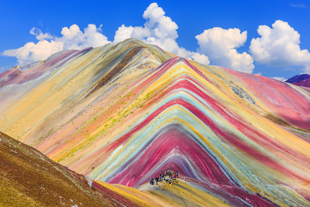 The Rainbow Mountains in Peru