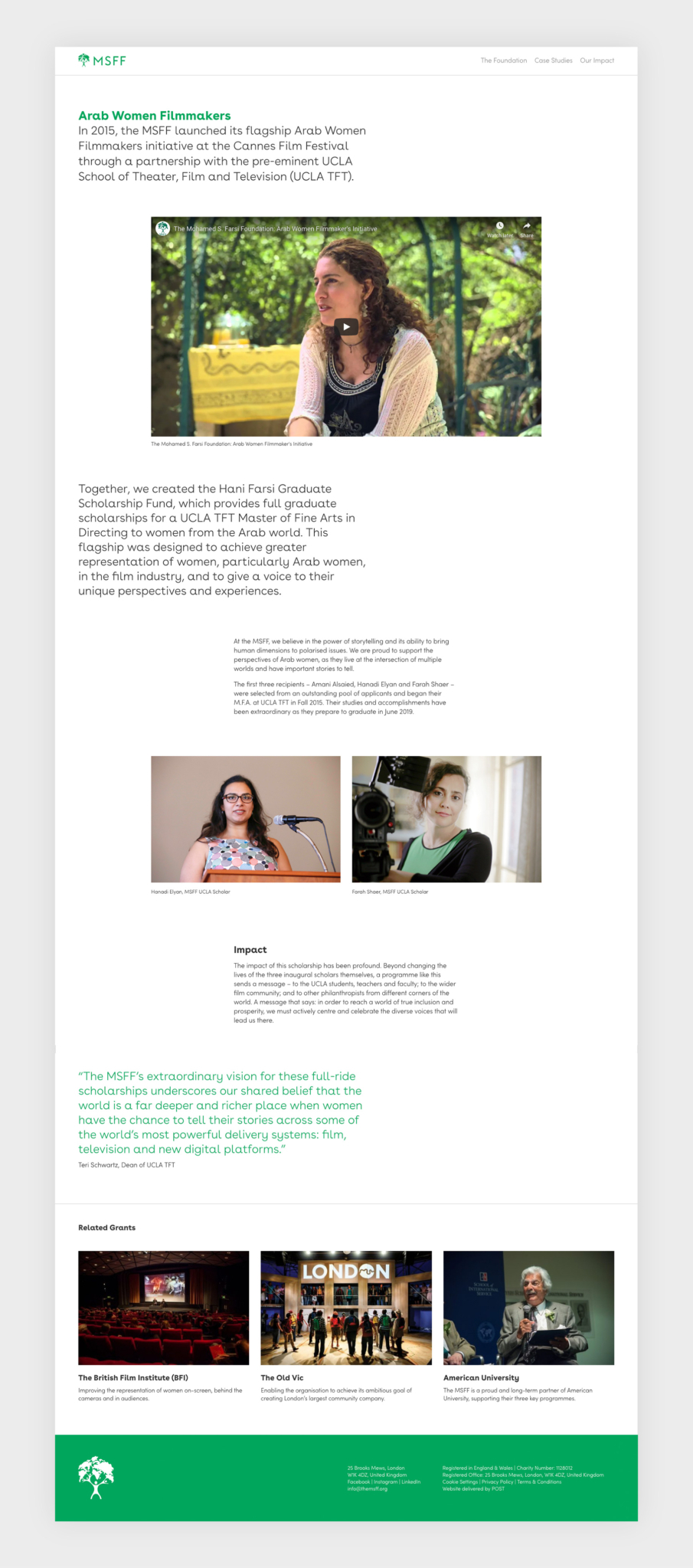 POST MSFF Website Full Length Project