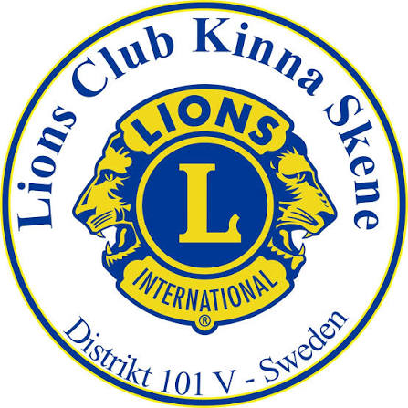 Lions Club Kinna-Skenes emblem