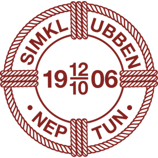 Simklubben Neptuns emblem