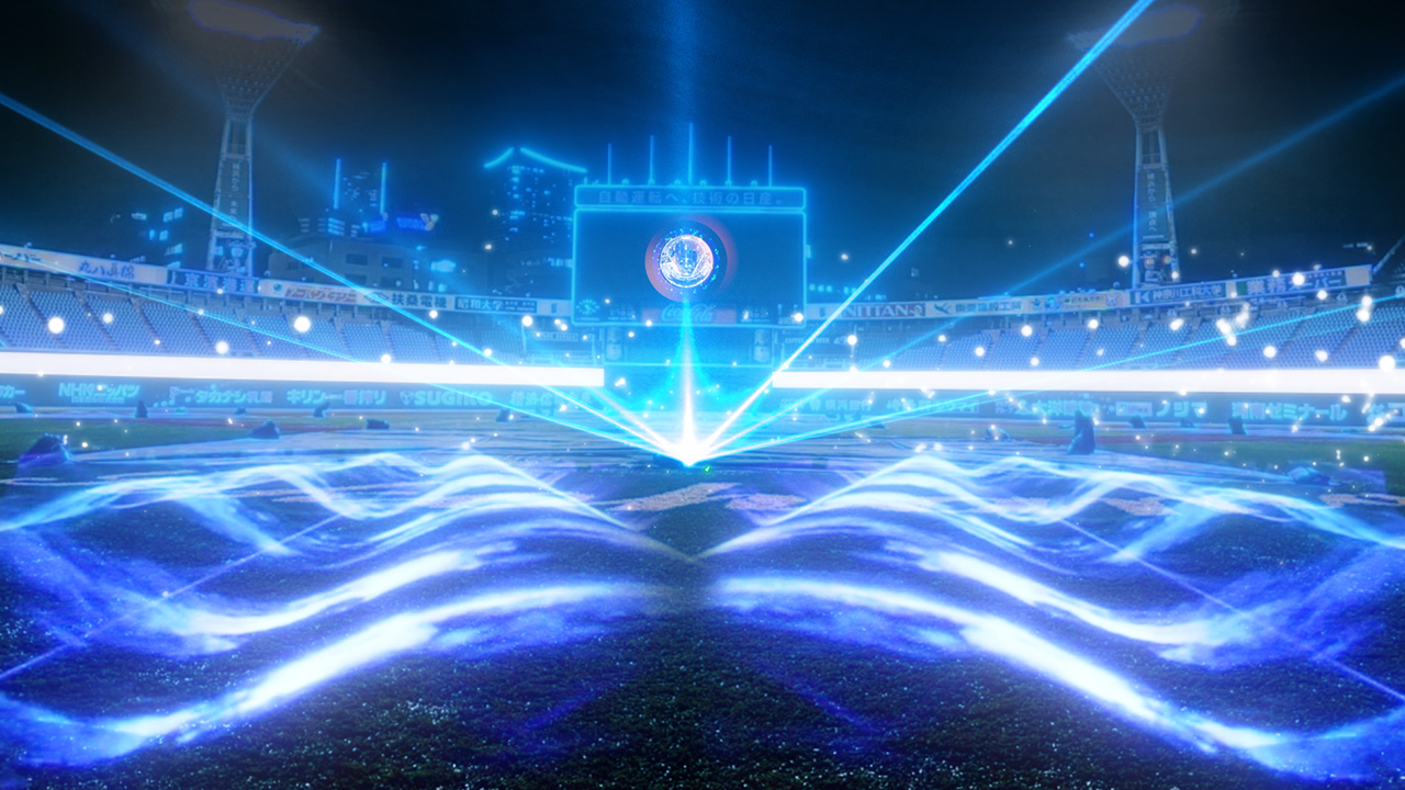 横浜スタジアムおよび横浜公園にてライティングイルミネーション