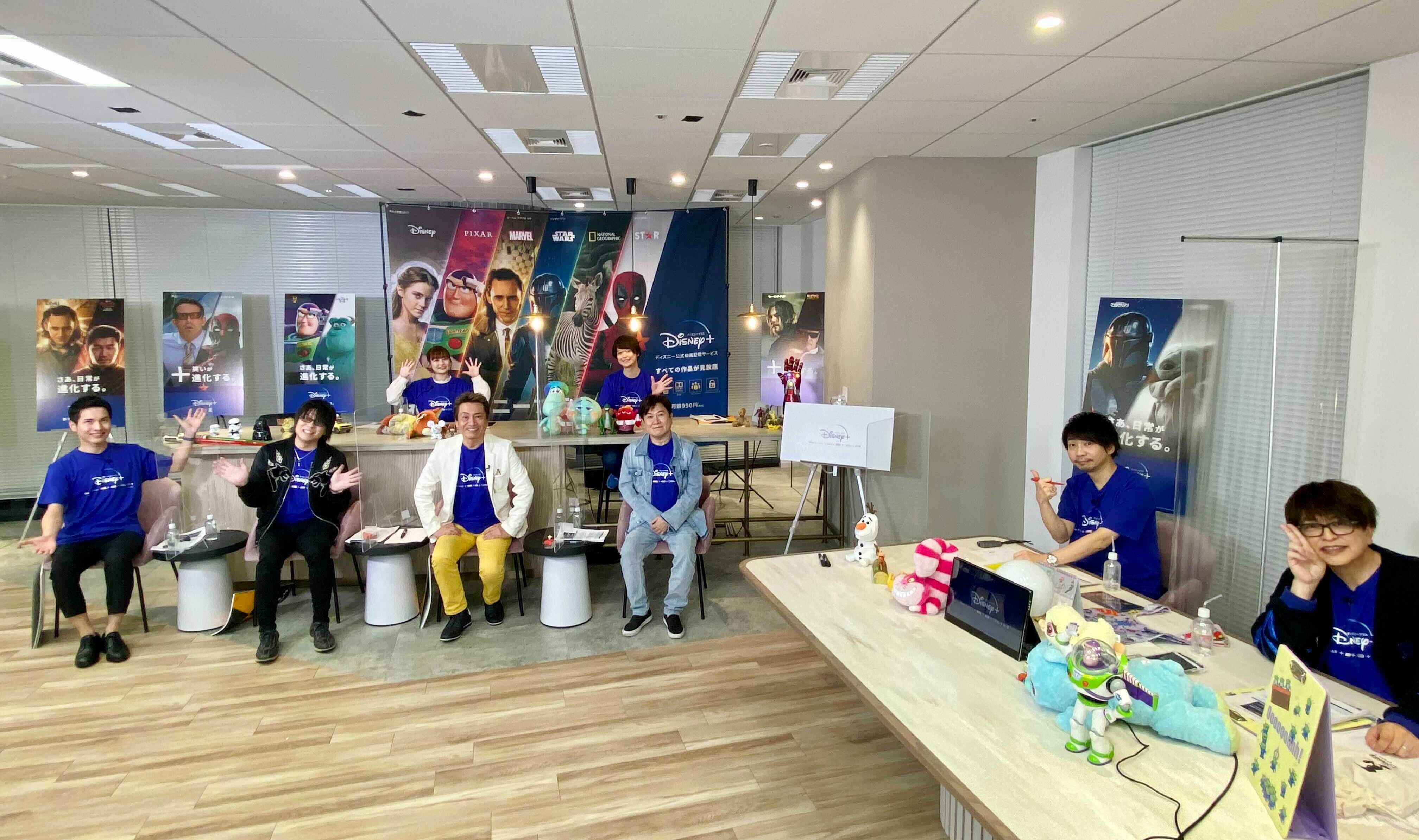 ディズニーっコらぢおウィーク イベントレポート 新ディズニープラスのスタートを記念した 豪華出演者が彩る7夜連続生放送が開始 生台詞に大喜利大会 収録の裏話も満載の2時間 株式会社ドワンゴ
