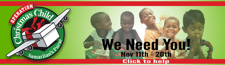 Operation Christmas Child Volunteers