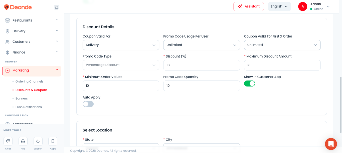 How to create a promo code / coupon | Deonde Help Center