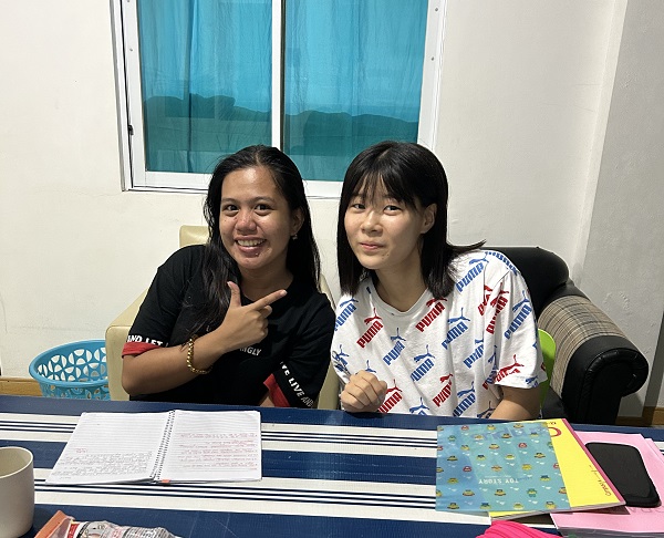 フィリピン留学中の様子