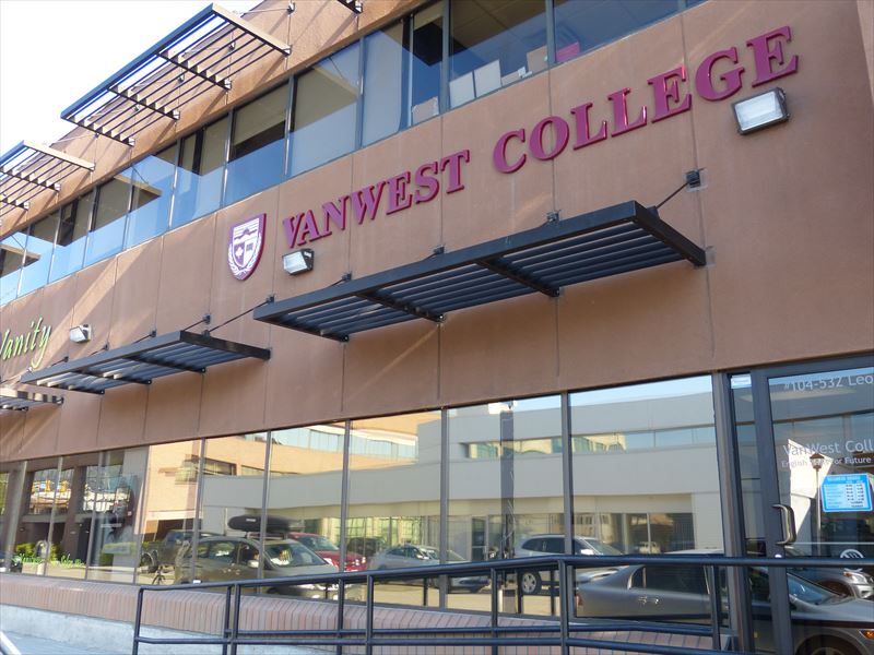 VanWest College Kelowna