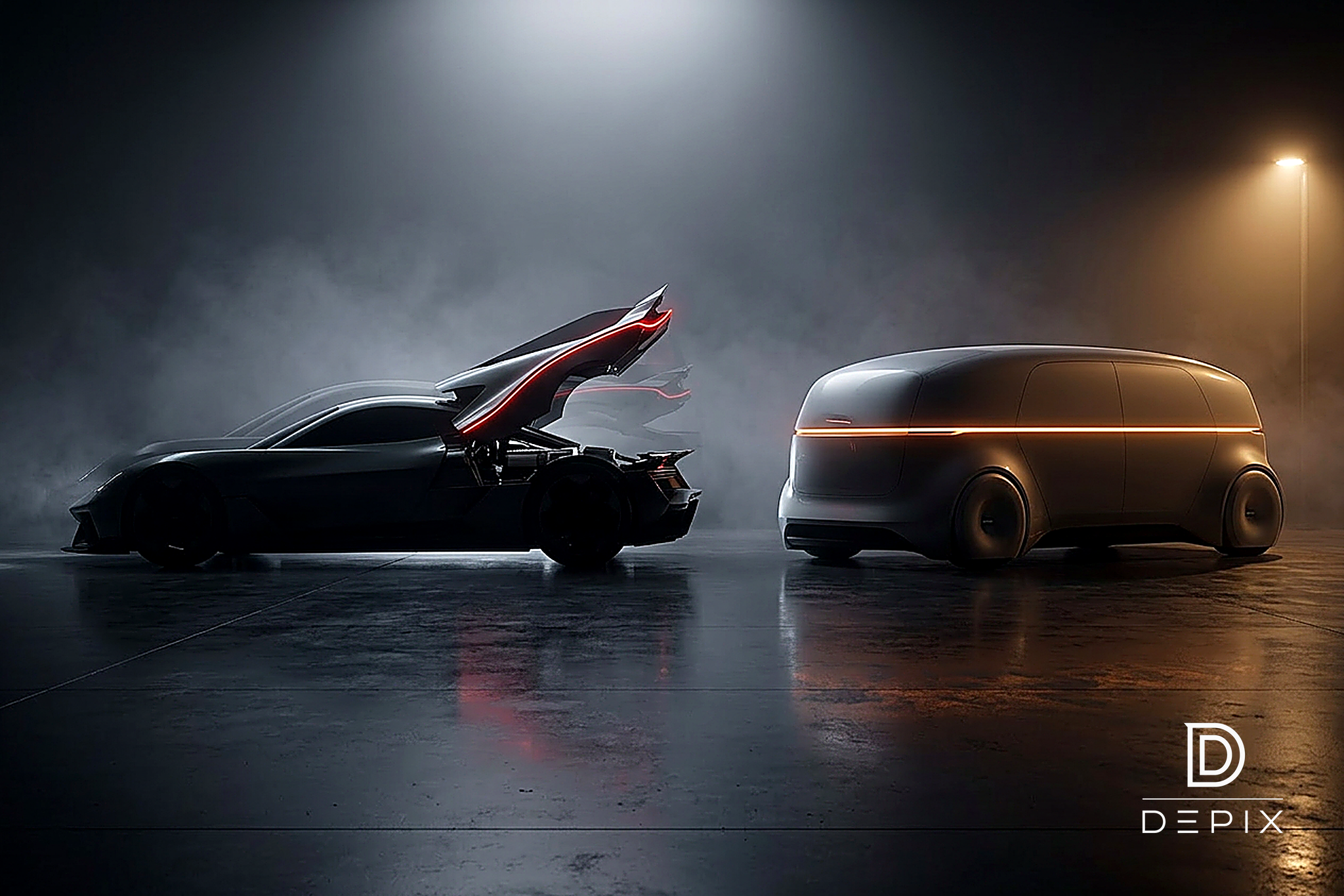 The Car Stopped Being A Shape. It Became A Verb.