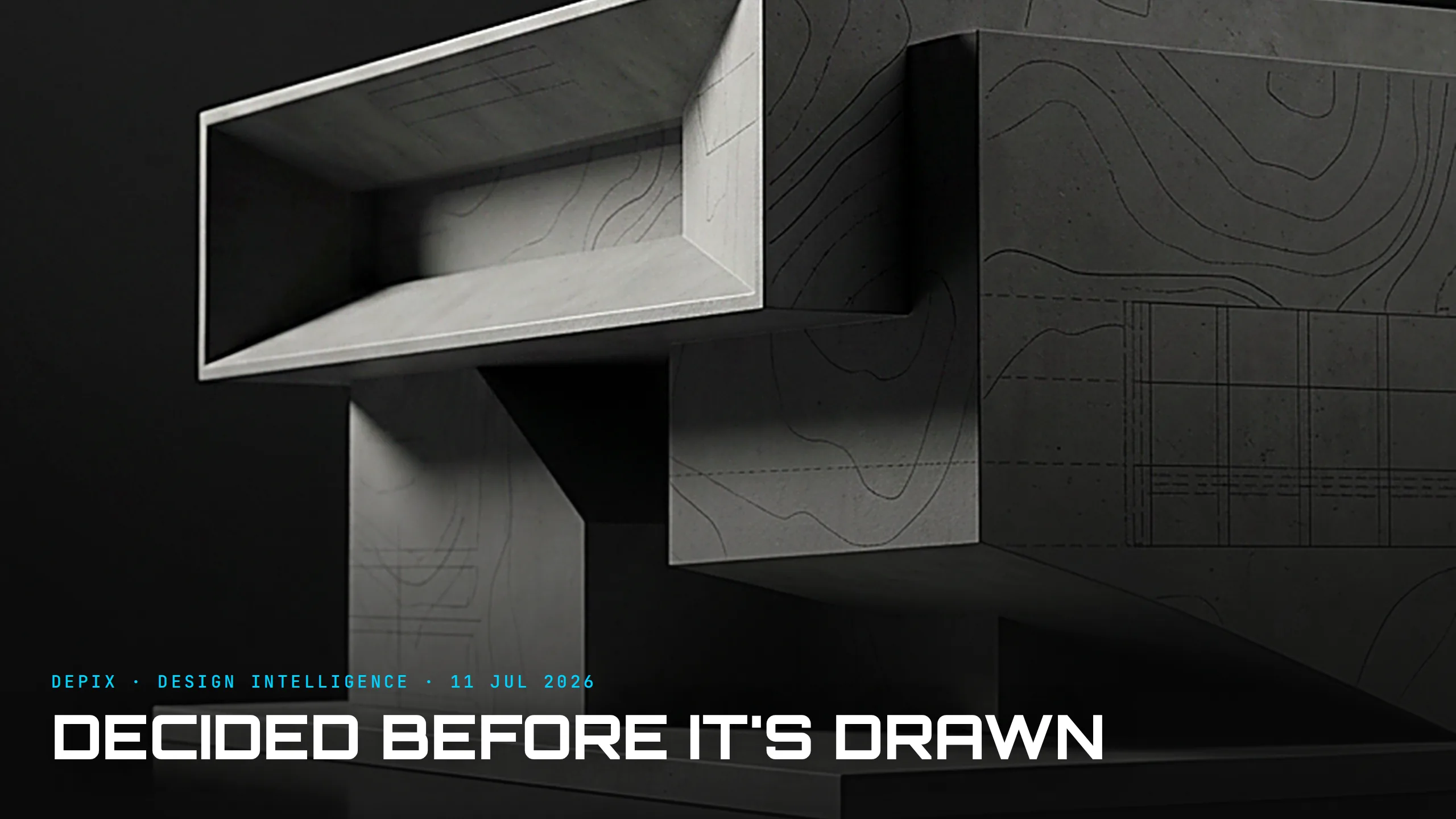 The Building Is Decided Before Anyone Draws It
