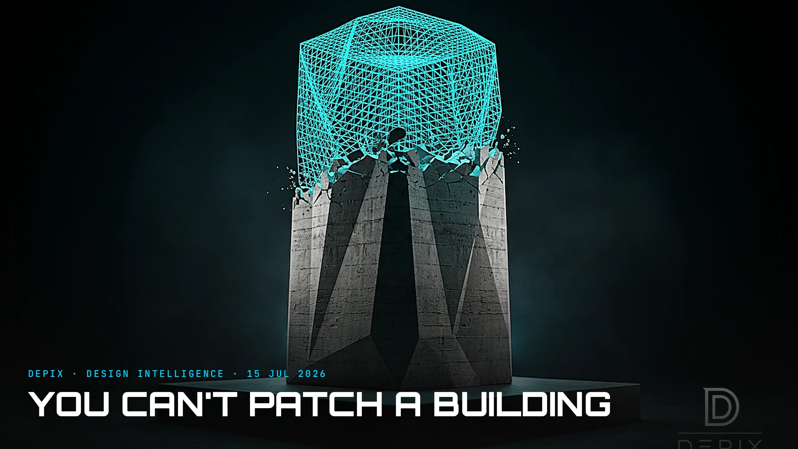 You Can't Patch a Building: What Archtober Knows That Software Forgot