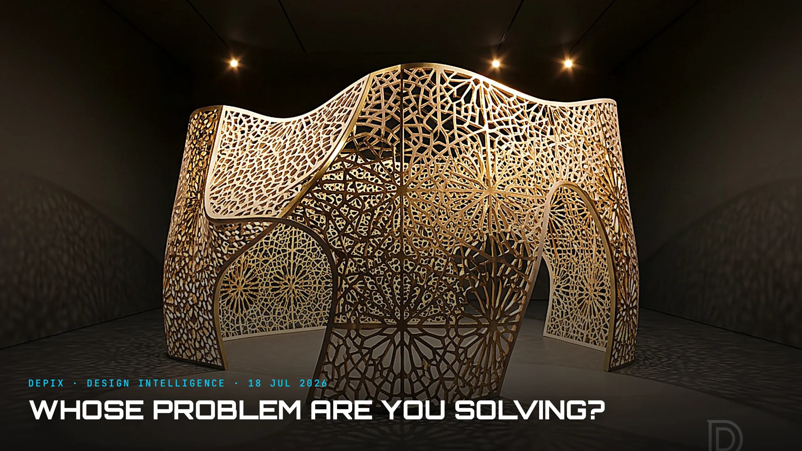 Whose Problem Are You Solving? What Dubai Design Week Reveals About the Globalisation of Design