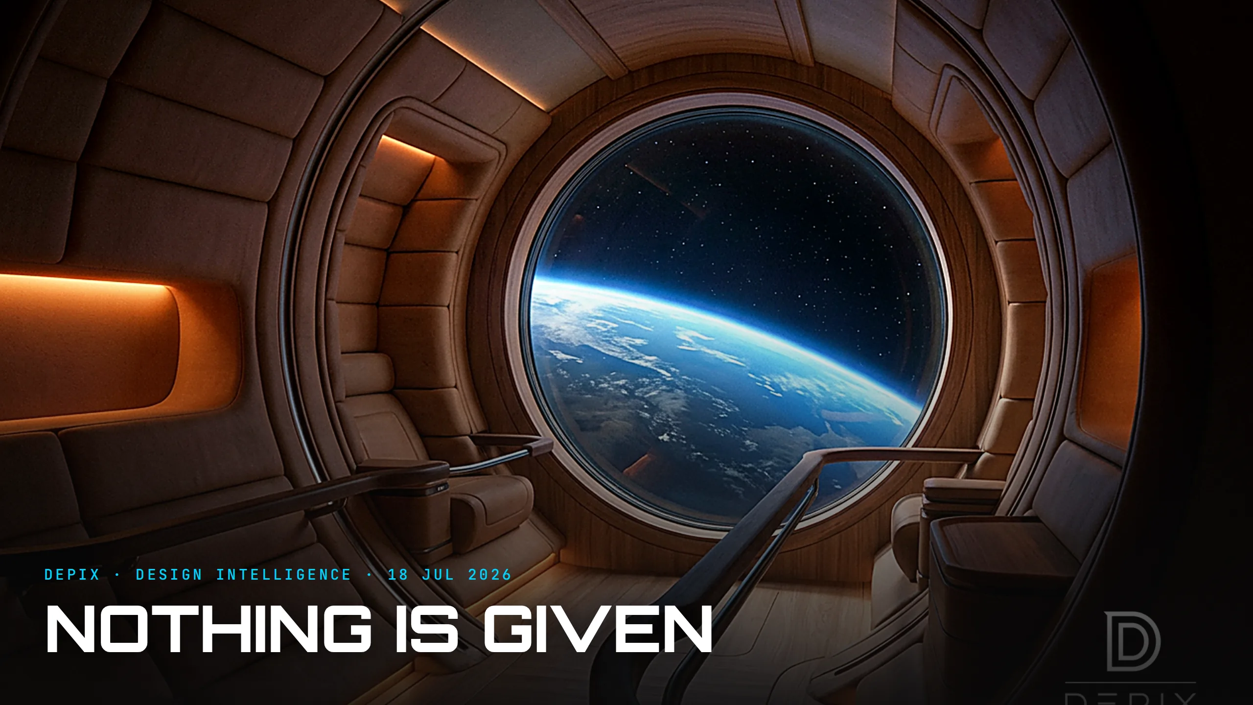 Nothing Is Given: What the First Commercial Space Stations Reveal About the Defaults You Design Around Every Day