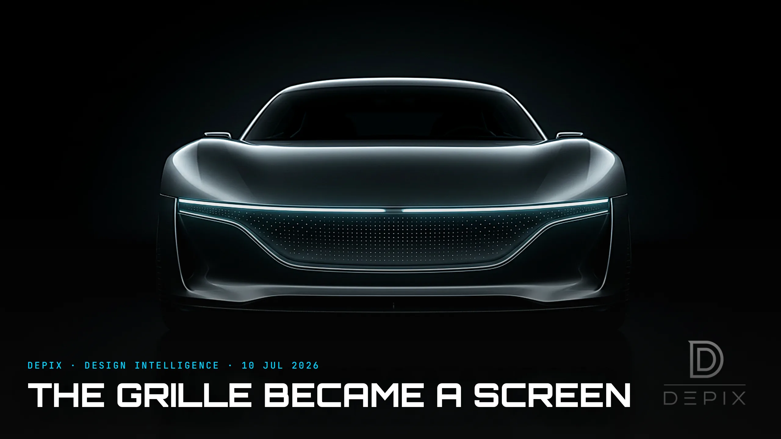 The Grille Didn't Die. It Became a Screen.