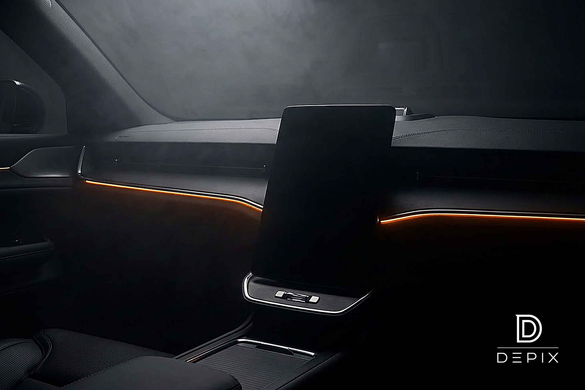 Volvo built a cabin around one screen — and the real design work is everything they refused to put behind it