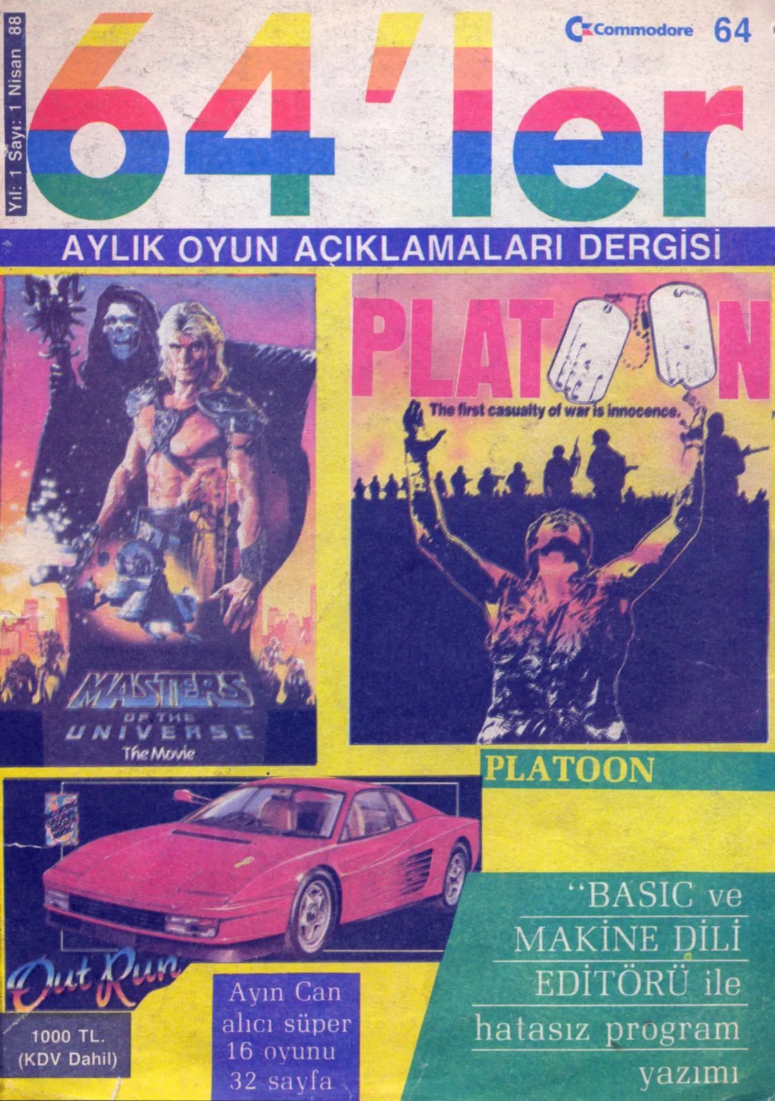 64'ler sayı 1 kapağı