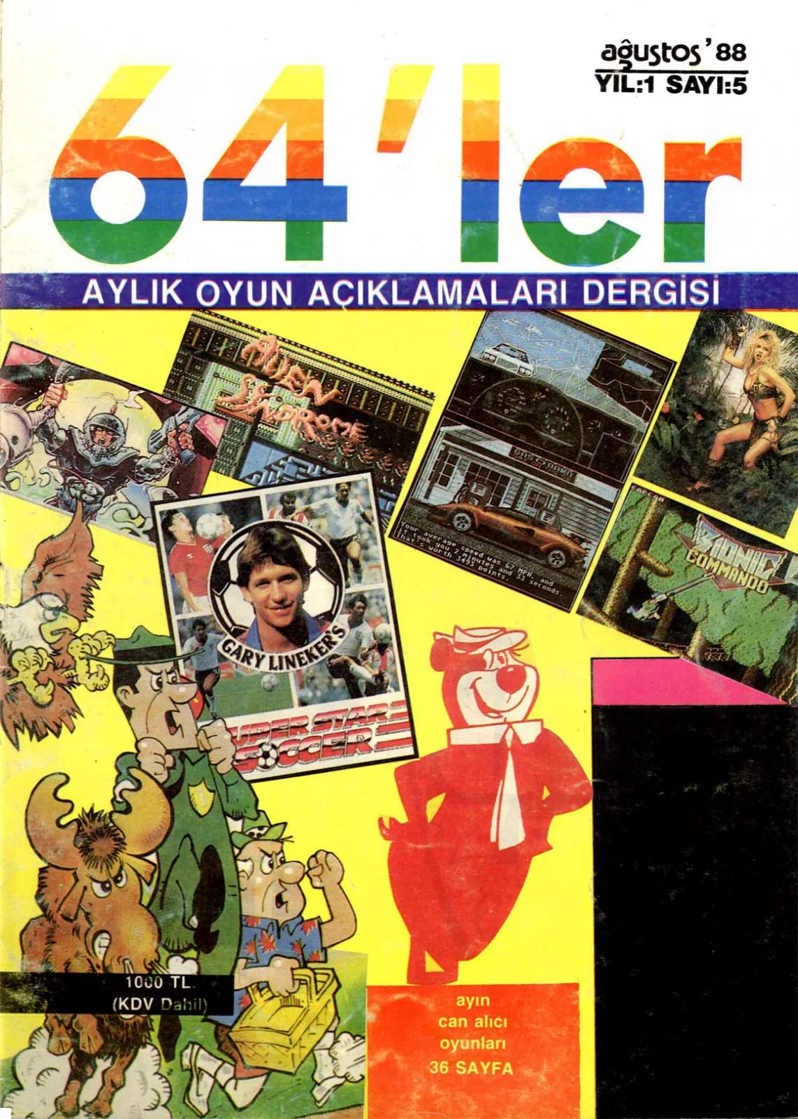 64'ler sayı 5 kapağı