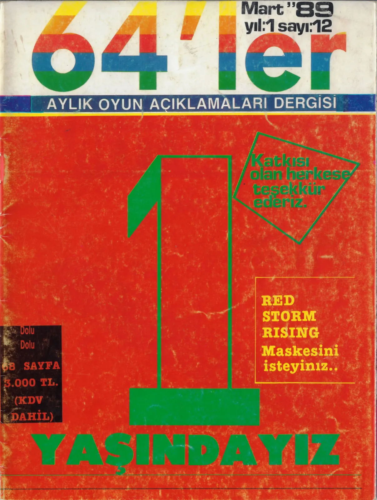 64'ler sayı 12 kapağı