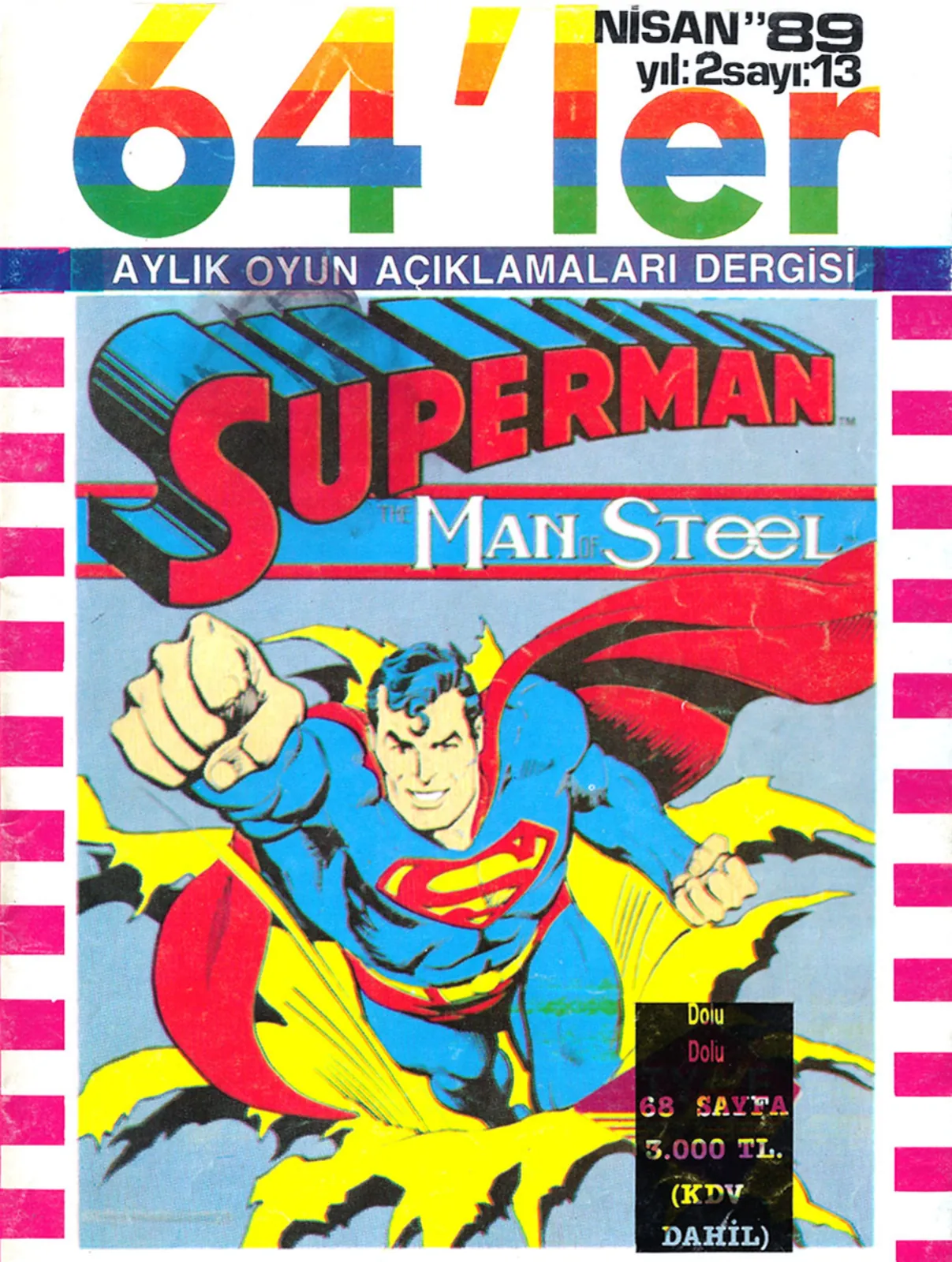 64'ler sayı 13 kapağı