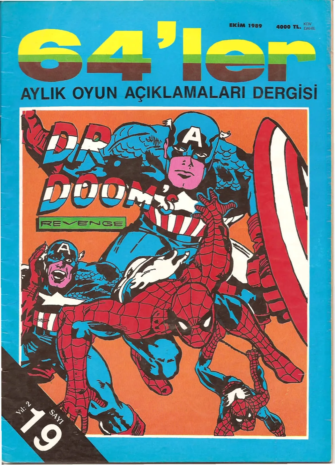 64'ler sayı 19 kapağı