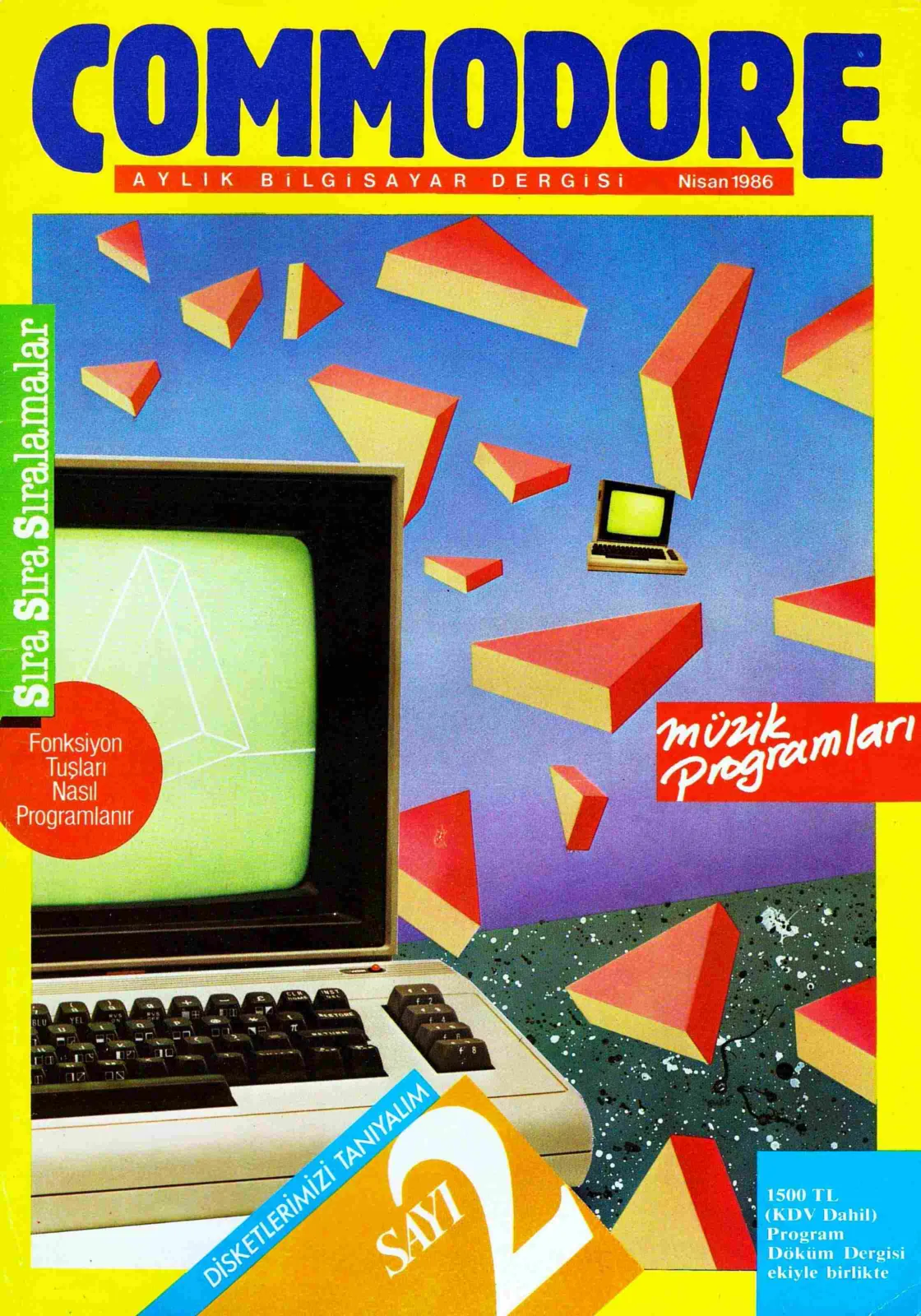 Commodore sayı 2 kapağı