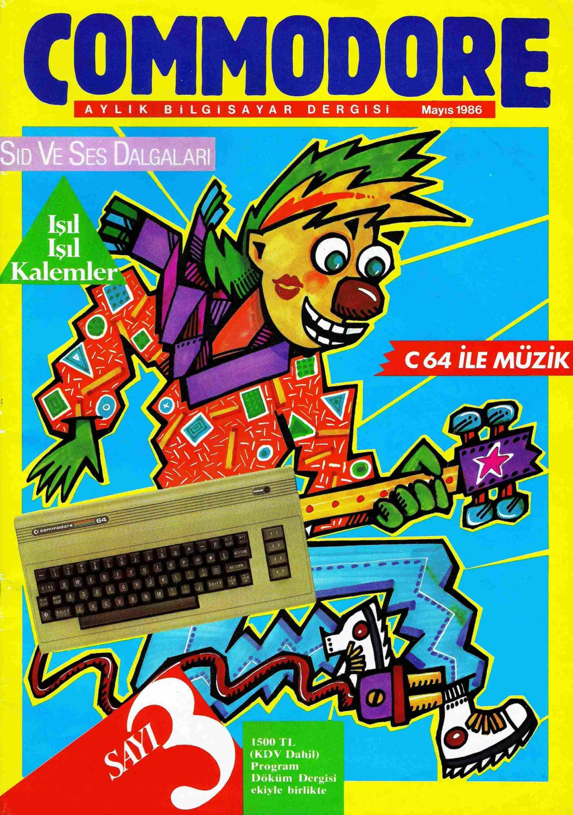 Commodore sayı 3 kapağı
