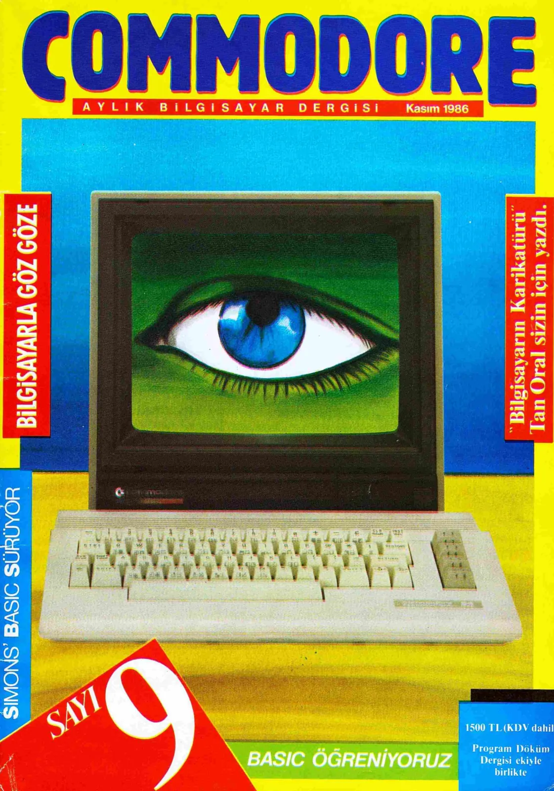 Commodore sayı 9 kapağı
