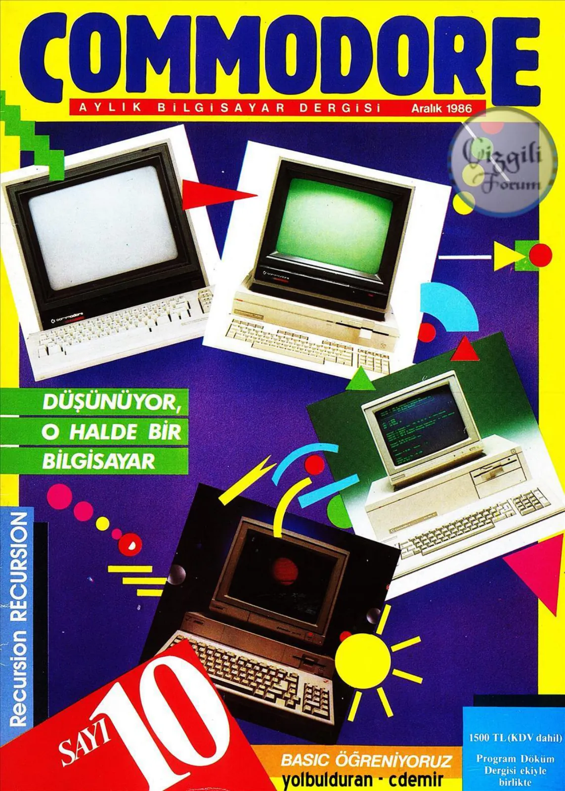 Commodore sayı 10 kapağı