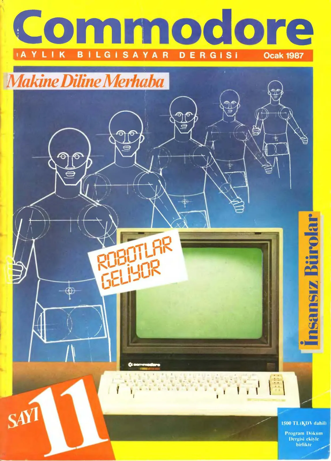 Commodore sayı 11 kapağı