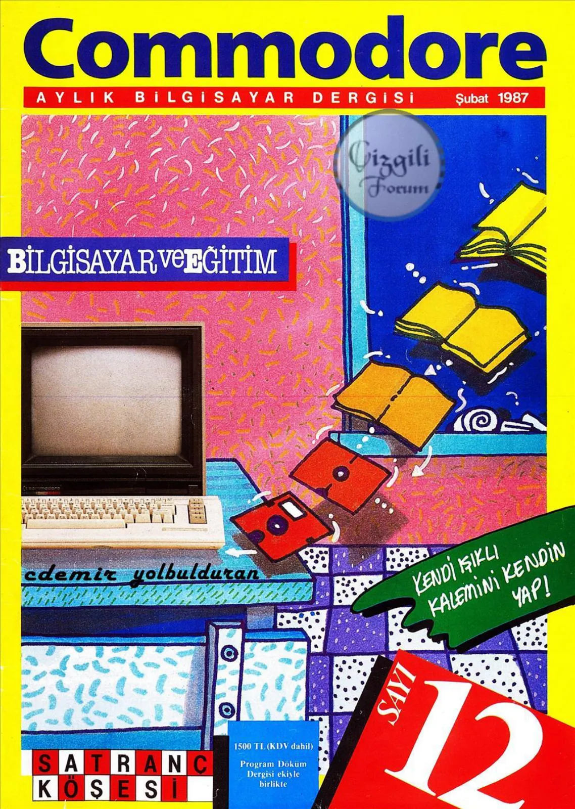 Commodore sayı 12 kapağı