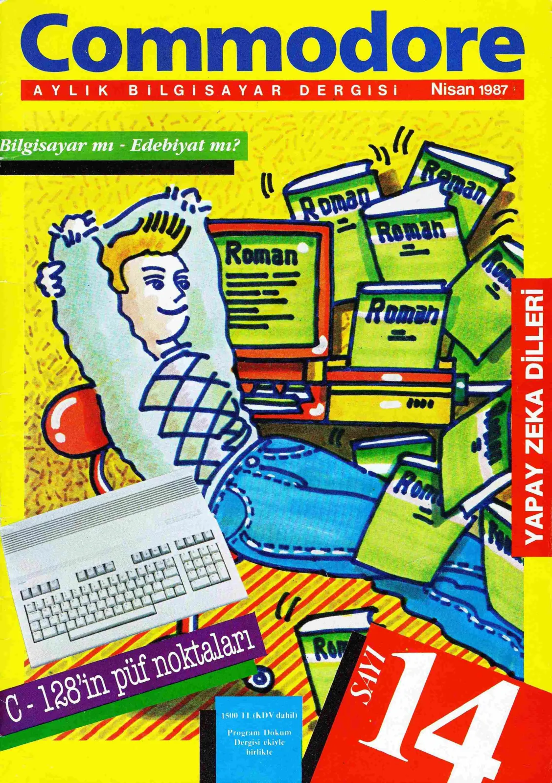 Commodore sayı 14 kapağı