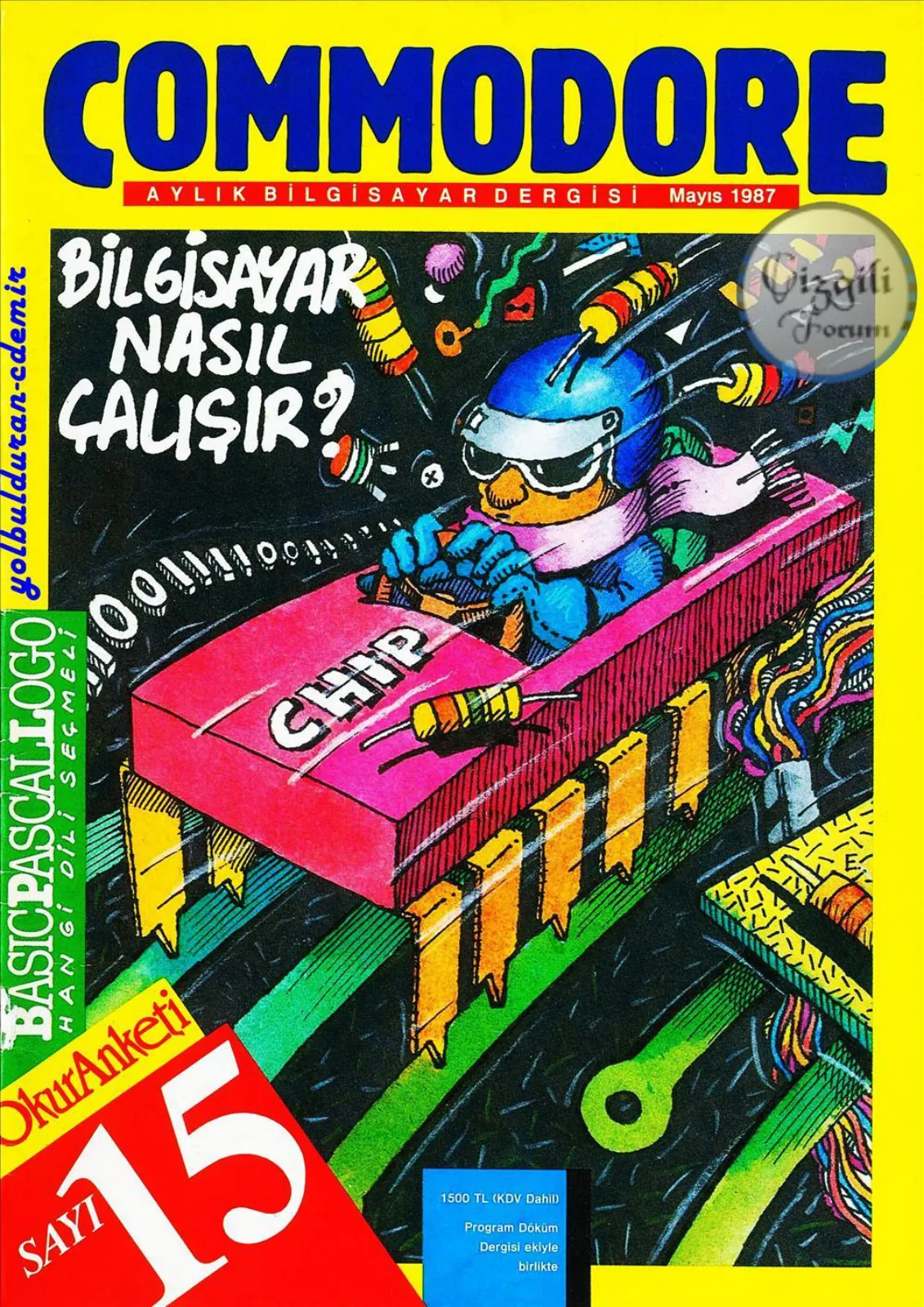 Commodore sayı 15 kapağı