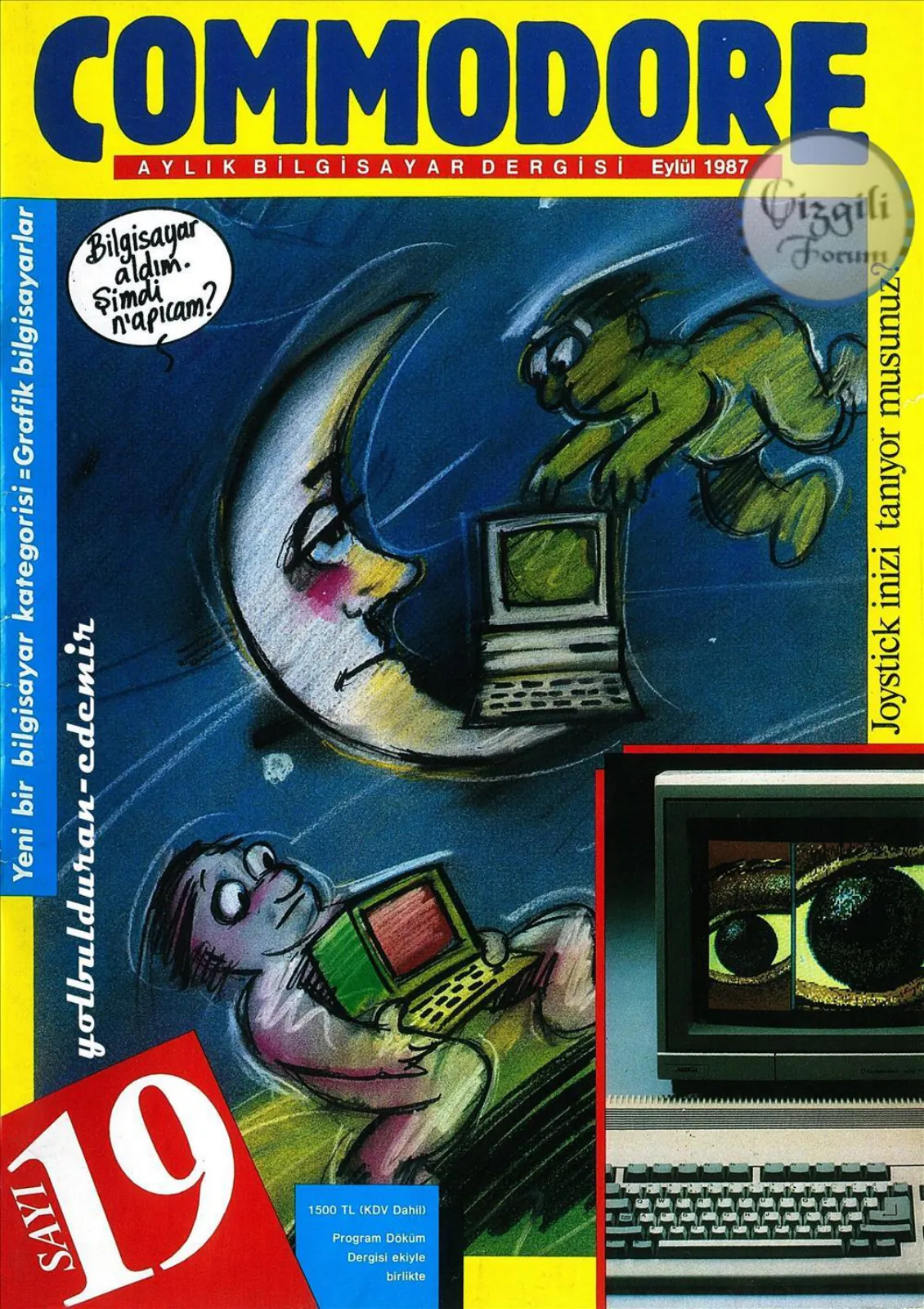 Commodore sayı 19 kapağı