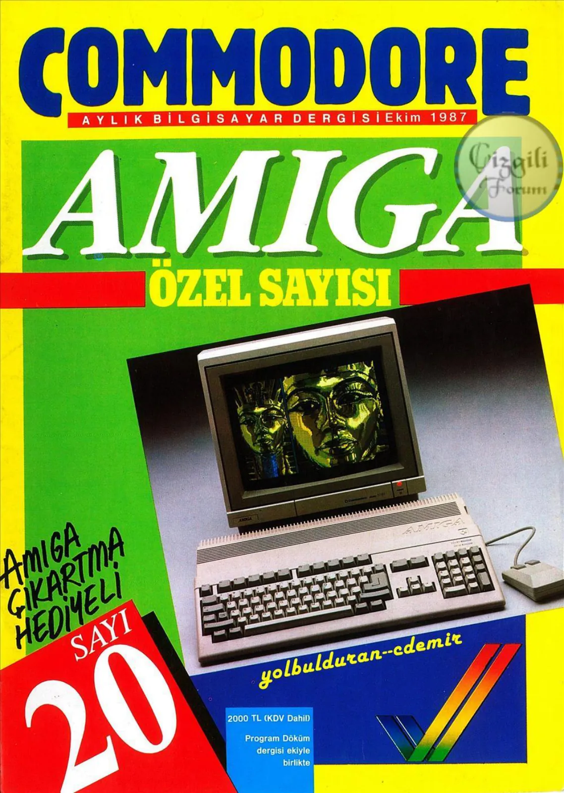 Commodore sayı 20 kapağı